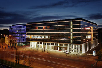 Hotel Front - Evening or Night